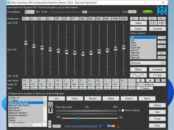 Peace Equalizer Download Miễn Phí