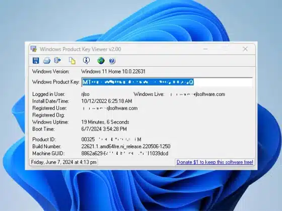 RJL Windows Product Key Viewer 3.0 Download Miễn Phí