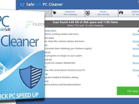 SafeSoft PC Cleaner Pro 7.5.0.6 Download Miễn Phí