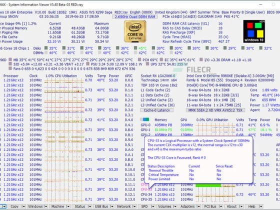 SIV (System Information Viewer) 5.80 Download Miễn Phí