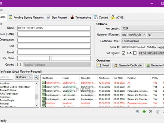 TekCERT 2.7.5.0 Download Miễn Phí