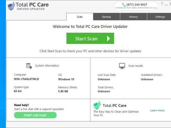 Total PC Care Driver Updater 5.4.580 Download Miễn Phí