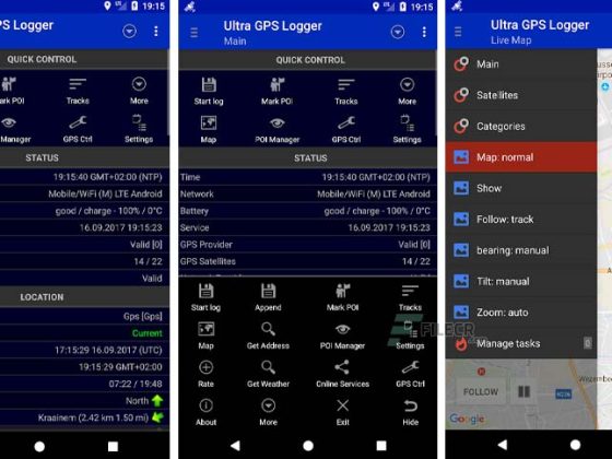 Ultra GPS Logger 3.204 Download Miễn Phí