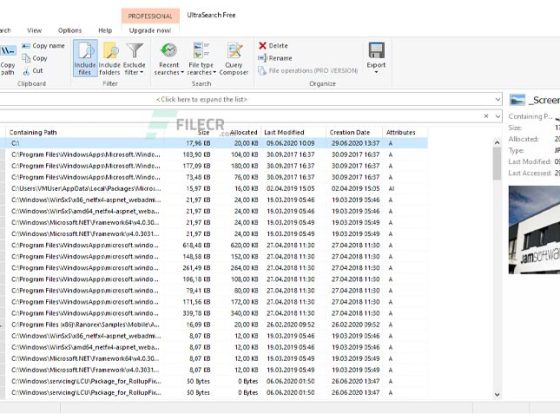 UltraSearch 4.6.2.1105 Download Miễn Phí