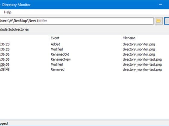 VovSoft Directory Monitor 2.0 Download Miễn Phí