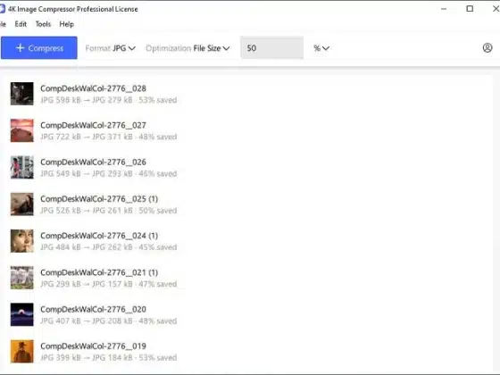 4K Image Compressor Pro 1.5.0.0280 Download Miễn Phí