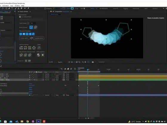 Aescripts AE Shapes Blender 1.2.0 for After Effects Download Miễn Phí