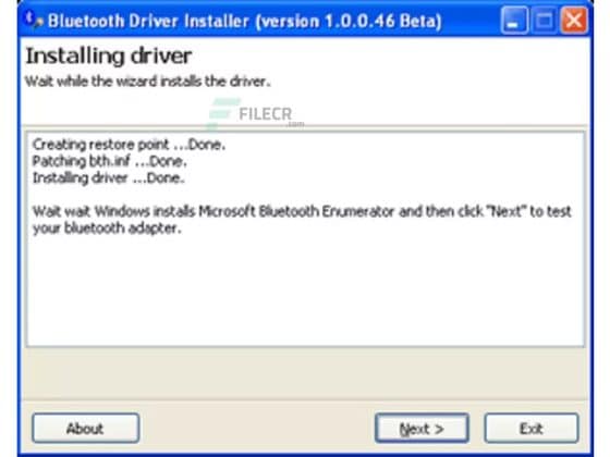 Bluetooth Driver Installer 1.0.0.176 Download Miễn Phí