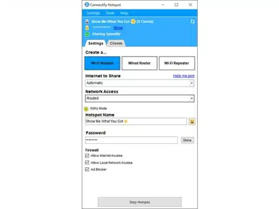 Connectify Hotspot Download Miễn Phí