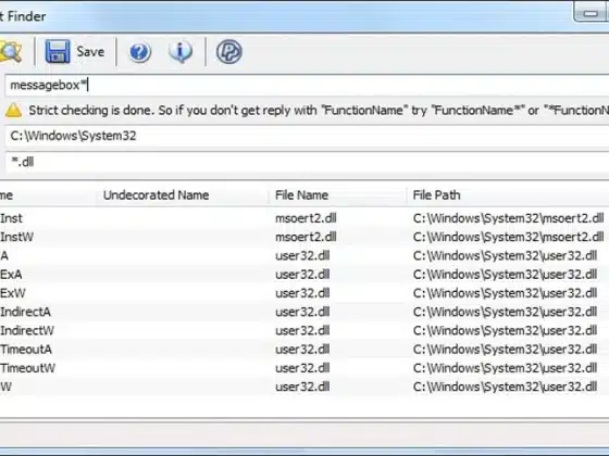 Dll Export Finder 1.5.7 Download Miễn Phí