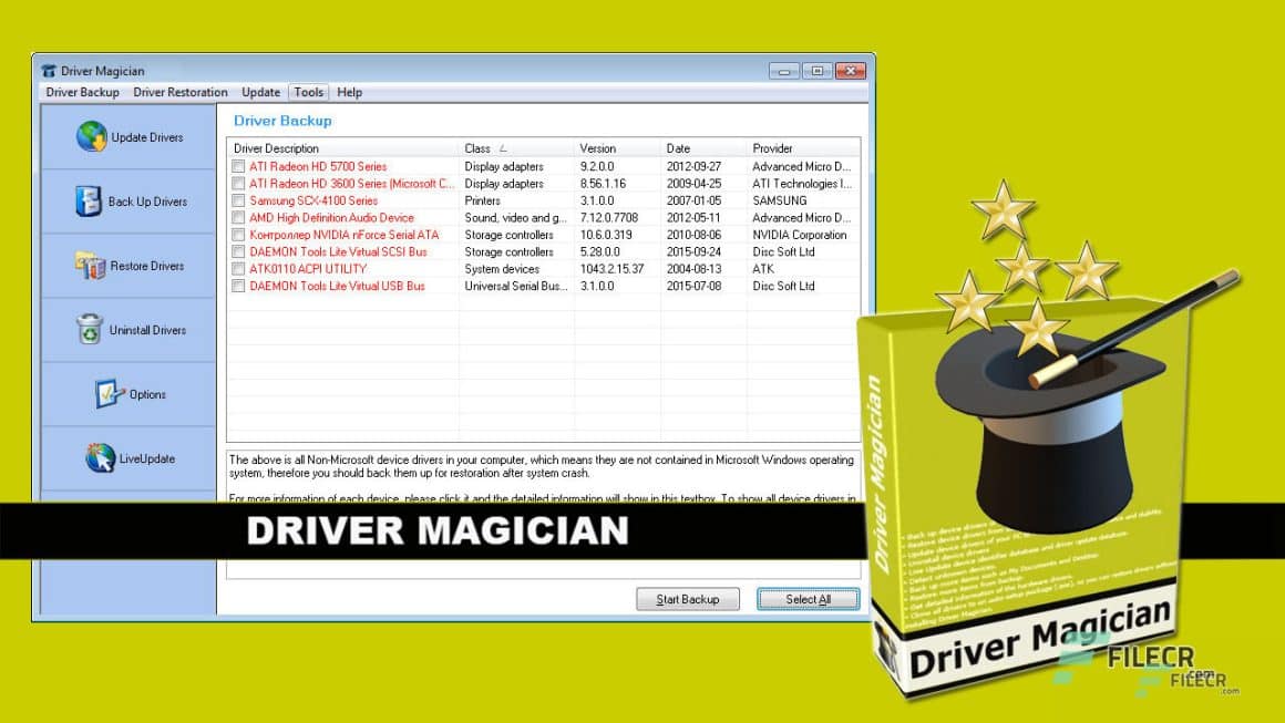 Driver Magician 6.2 Download Miễn Phí