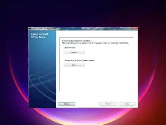 Epson Connect Printer Download Miễn Phí