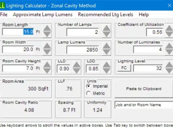 MC Group Lighting Calculator 23.6.6 Download Miễn Phí