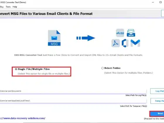 MigrateEmails MSG Converter Download Miễn Phí