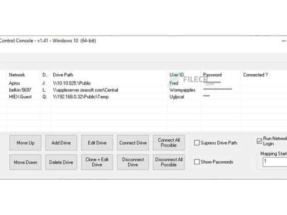 Network Drive Control 1.69 Download Miễn Phí