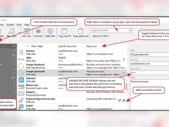 Password Agent 2.6.3 Download Miễn Phí