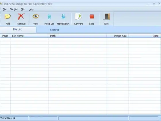 PDFArea Image to PDF Converter Free Download Miễn Phí