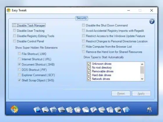 SepantaSoft Easy Tweak 1.8.7 Download Miễn Phí