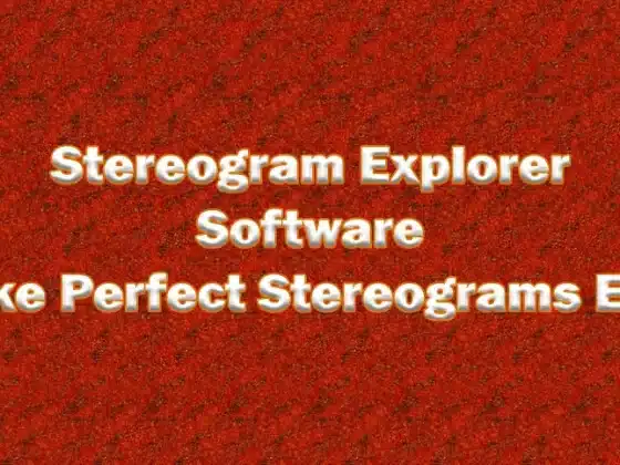 Stereogram Explorer 2.7 Build 270 Download Miễn Phí