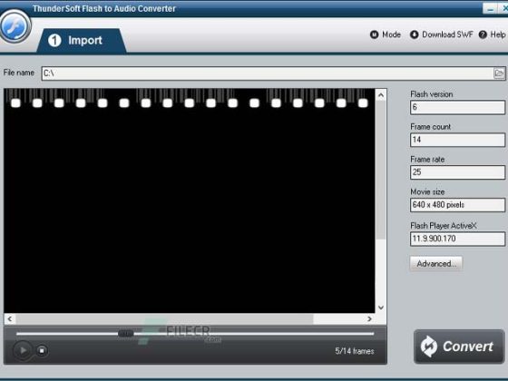ThunderSoft Flash to Audio Converter 4.7.0 Download Miễn Phí
