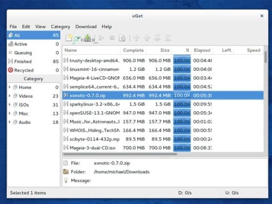 uGet 2.2.3 Download Miễn Phí