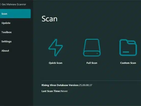 X-Sec Malware Scanner 3.2.2.2 Download Miễn Phí