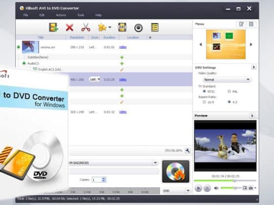 Xilisoft AVI to DVD Converter 7.1.4.20230228 Download Miễn Phí
