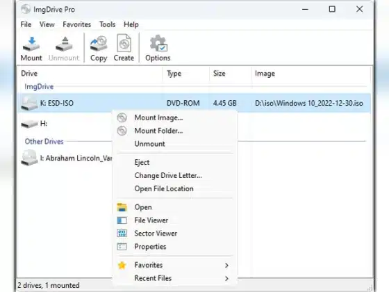 Yubsoft ImgDrive Pro 2.2.1 Download Miễn Phí