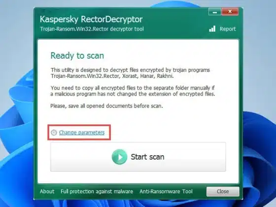 Kaspersky RectorDecryptor 2.7.1 Download Miễn Phí