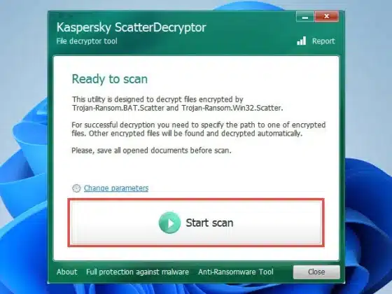 Kaspersky ScatterDecryptor 2.0.2 Download Miễn Phí