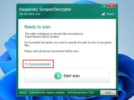 Kaspersky ScraperDecryptor 1.0.1 Download Miễn Phí